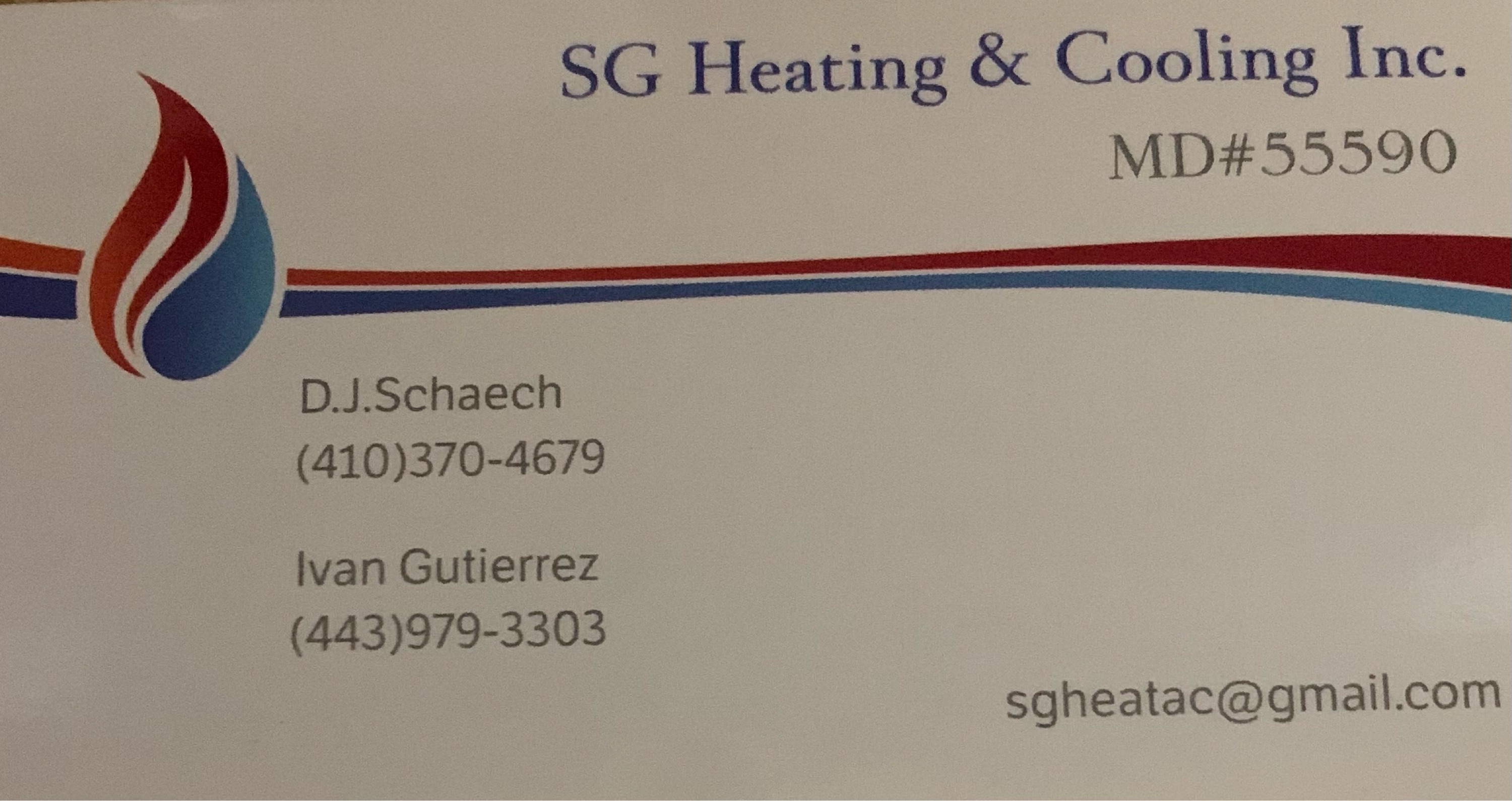 SG Heating & Cooling, Inc Logo