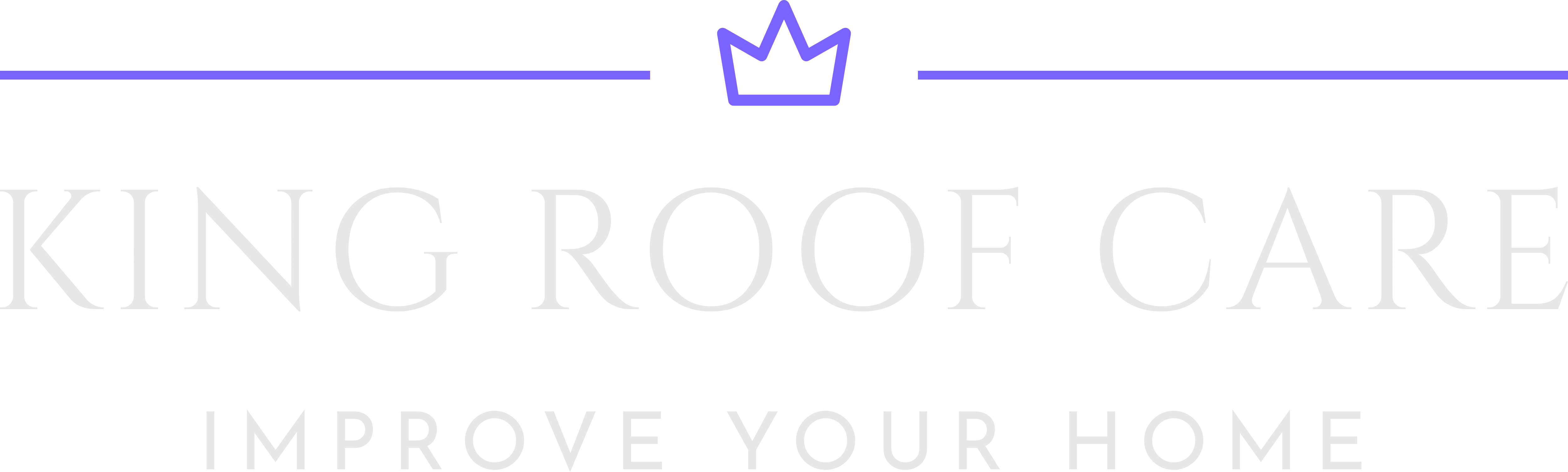 King Roof Care Logo