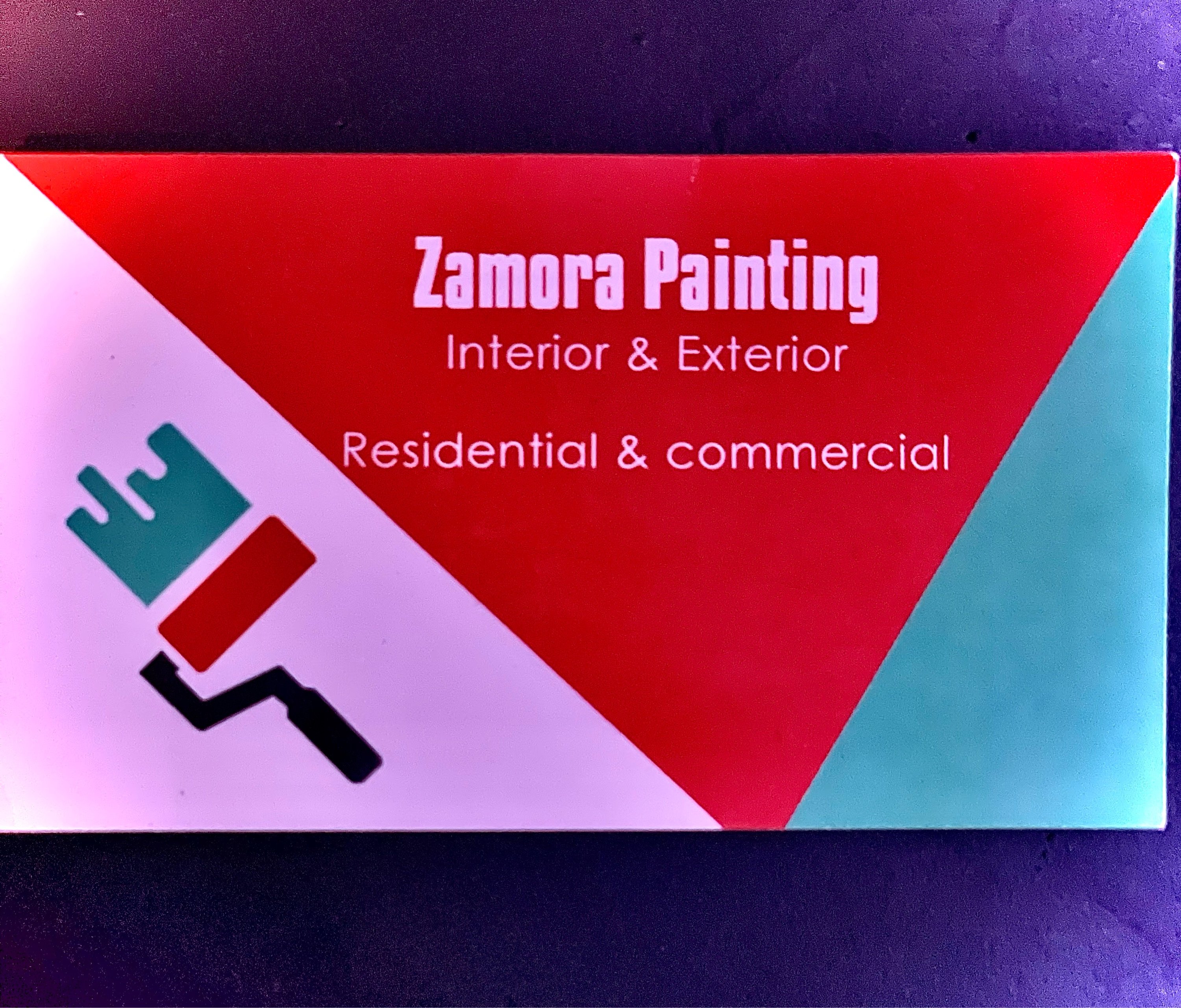 Zamora Painting Logo