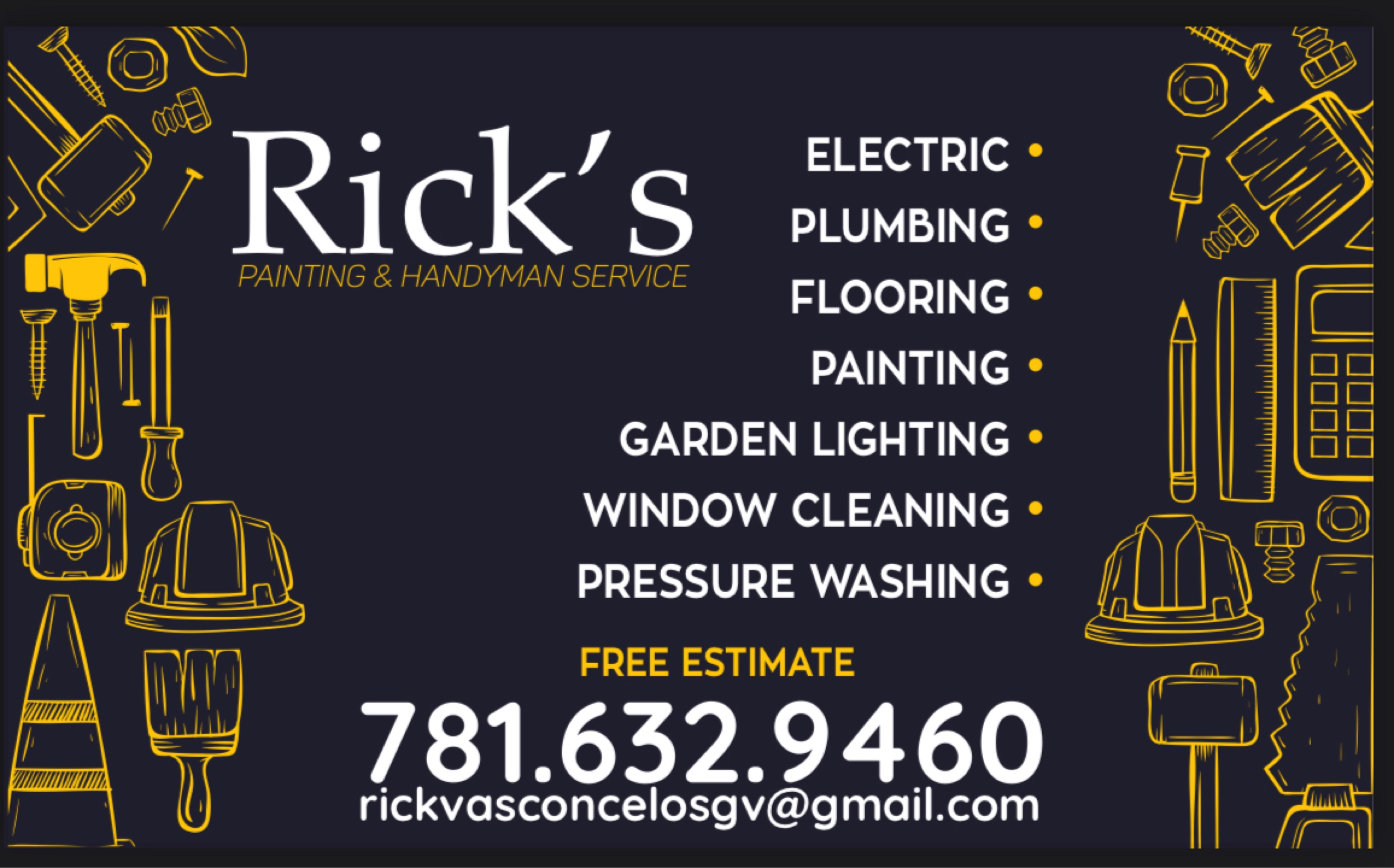 Ricks Paint & Handyman Service Logo