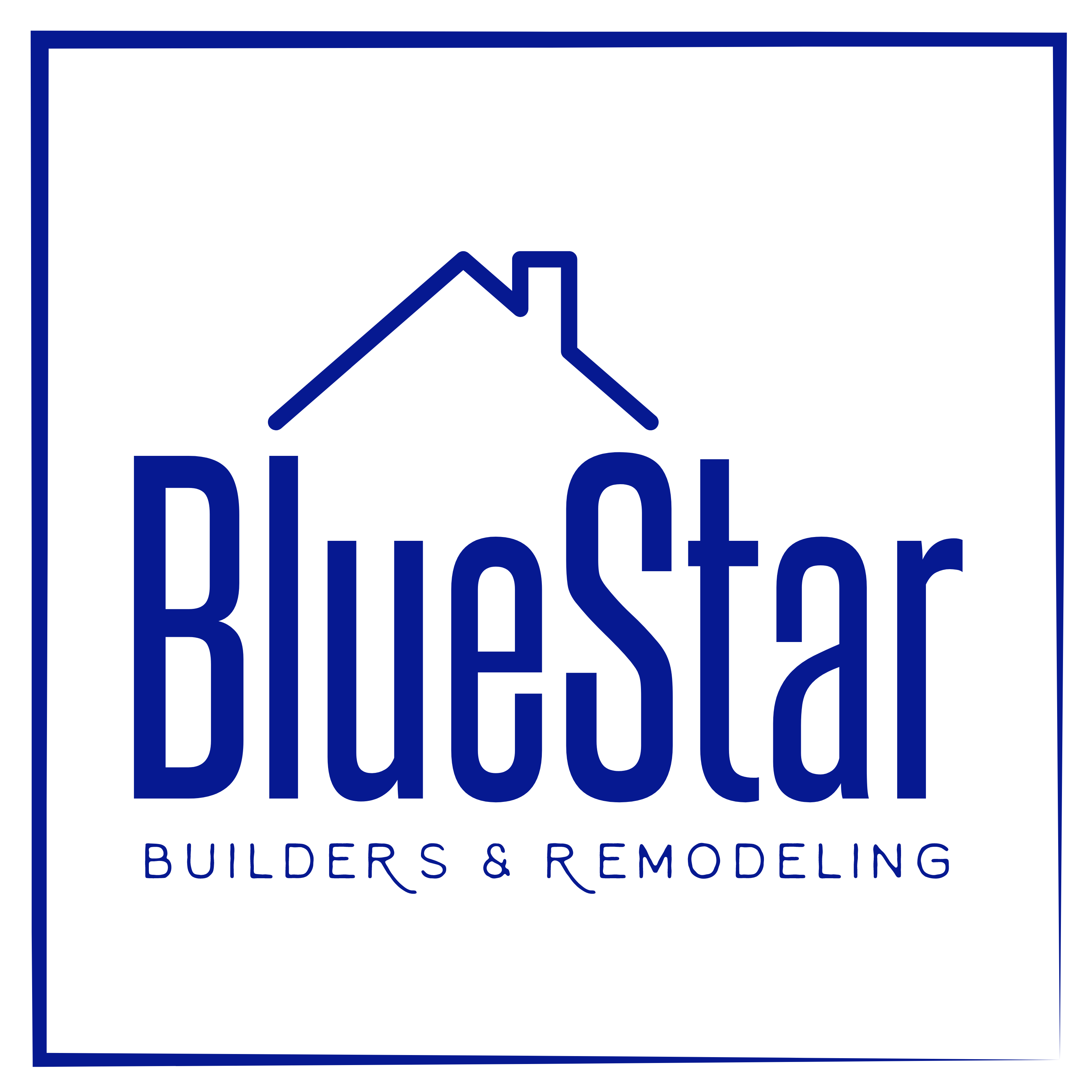 BlueStar Builders & Remodeling, LLC Logo
