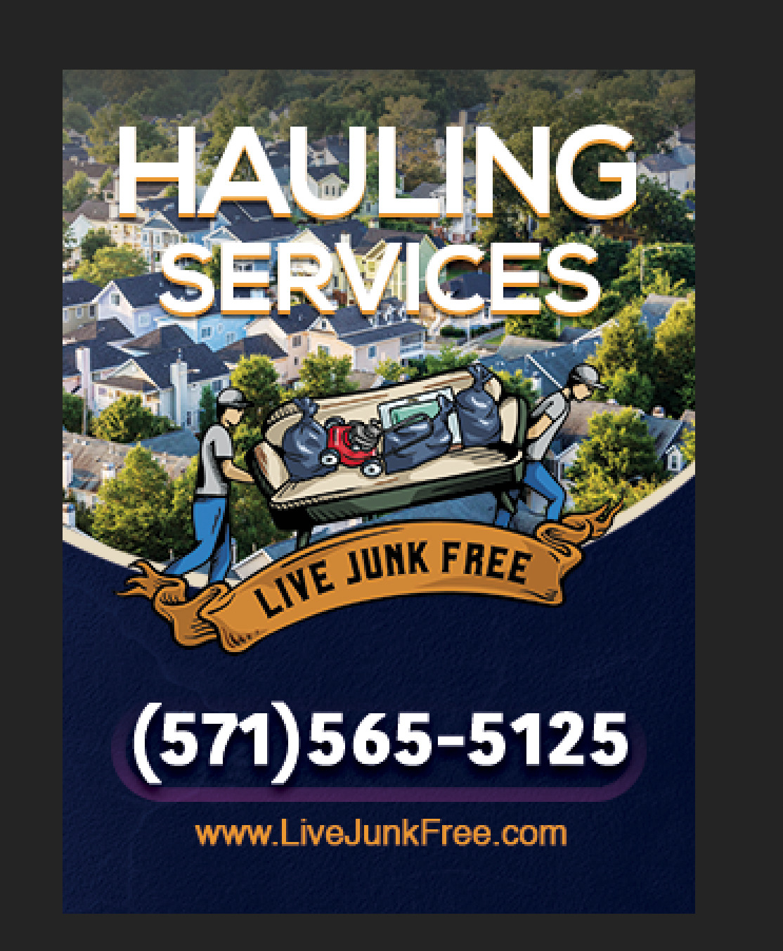 Live Junk Free Logo