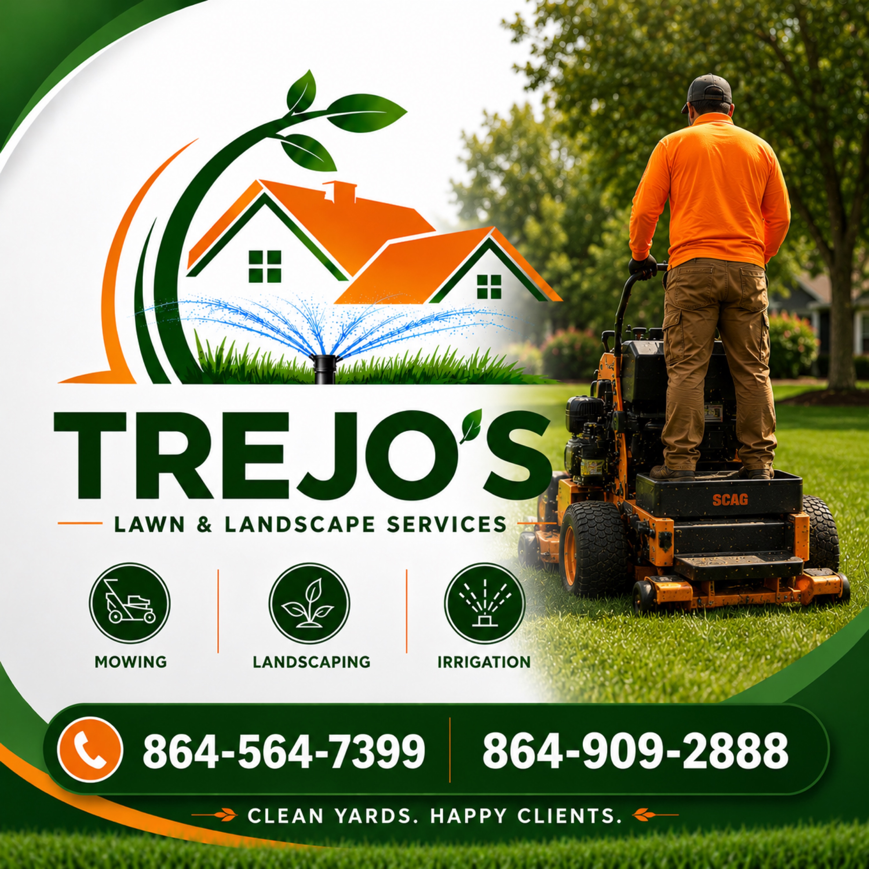 Trejo's Landscaping Logo