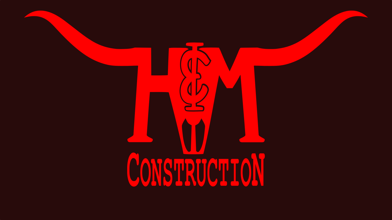 H & M Drywall Texture Logo