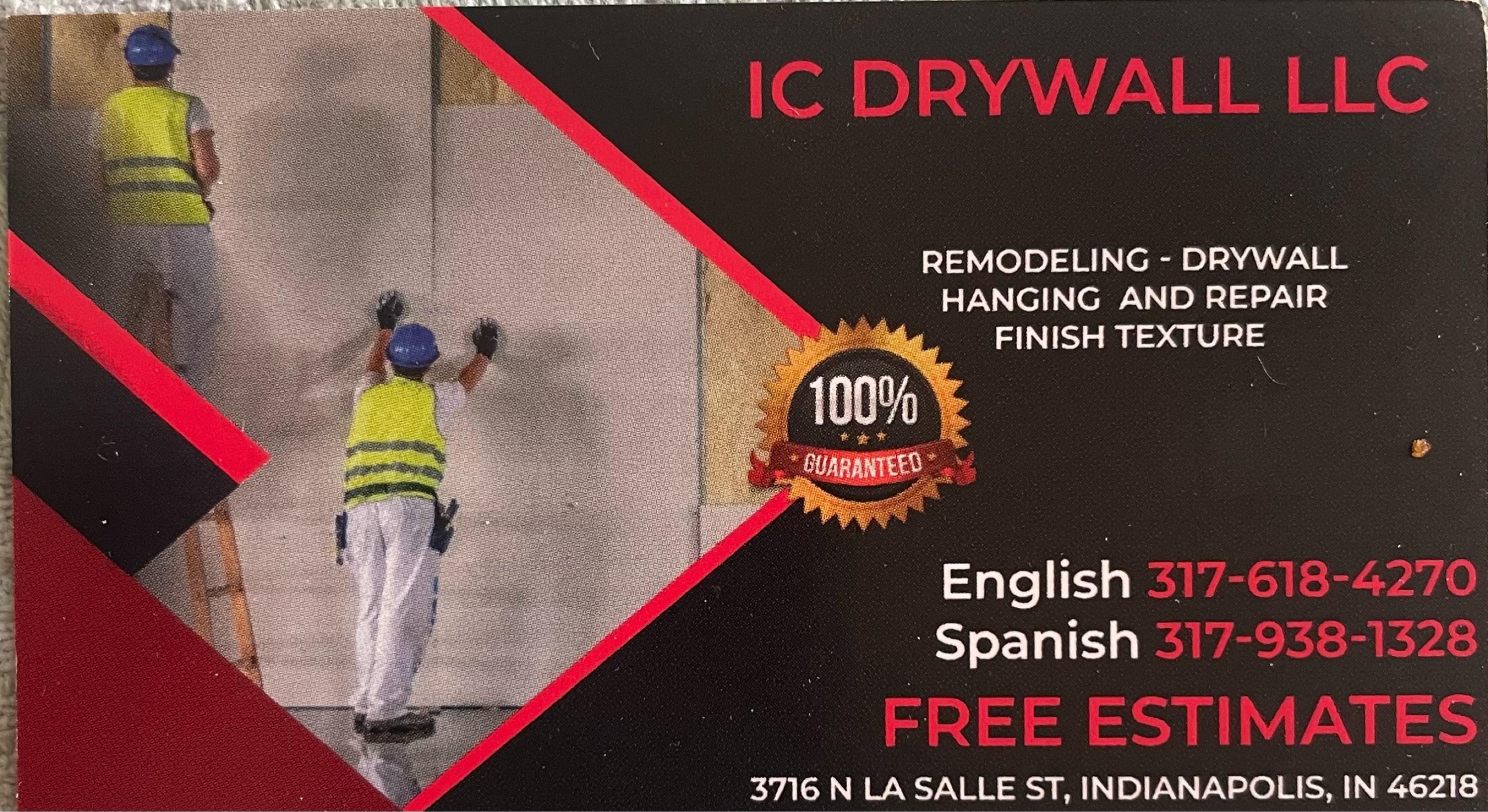 IC Drywall Logo