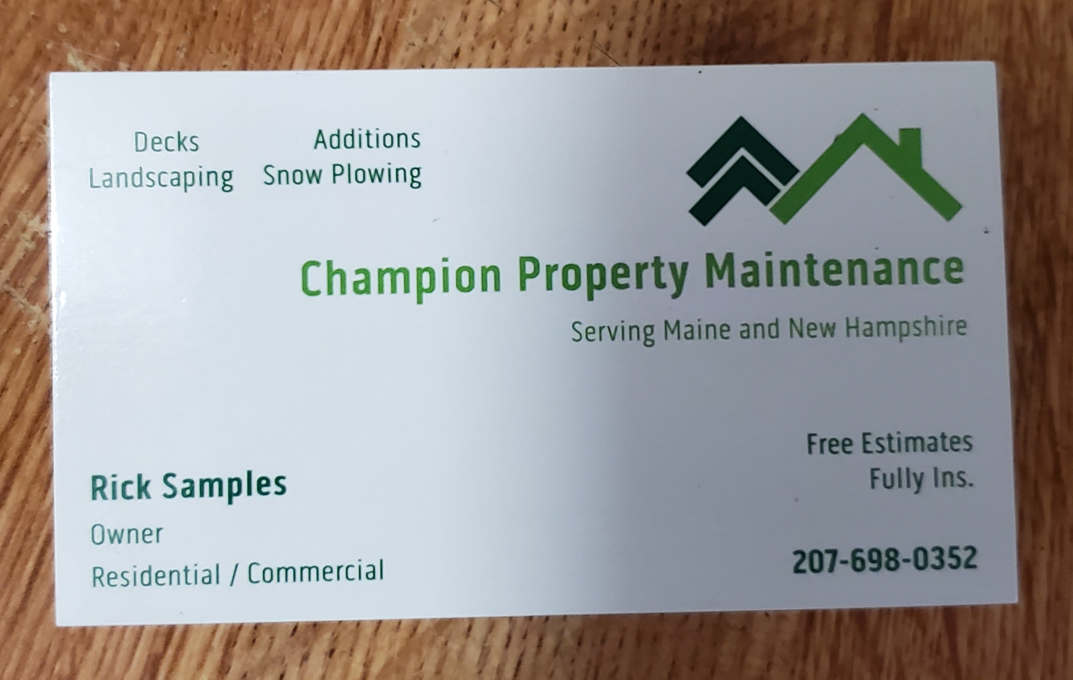 Champion Property Maintenance Logo