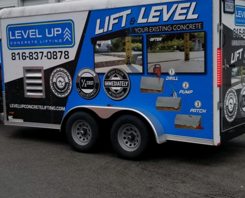 Level Up Concrete Lifting, LLC Logo