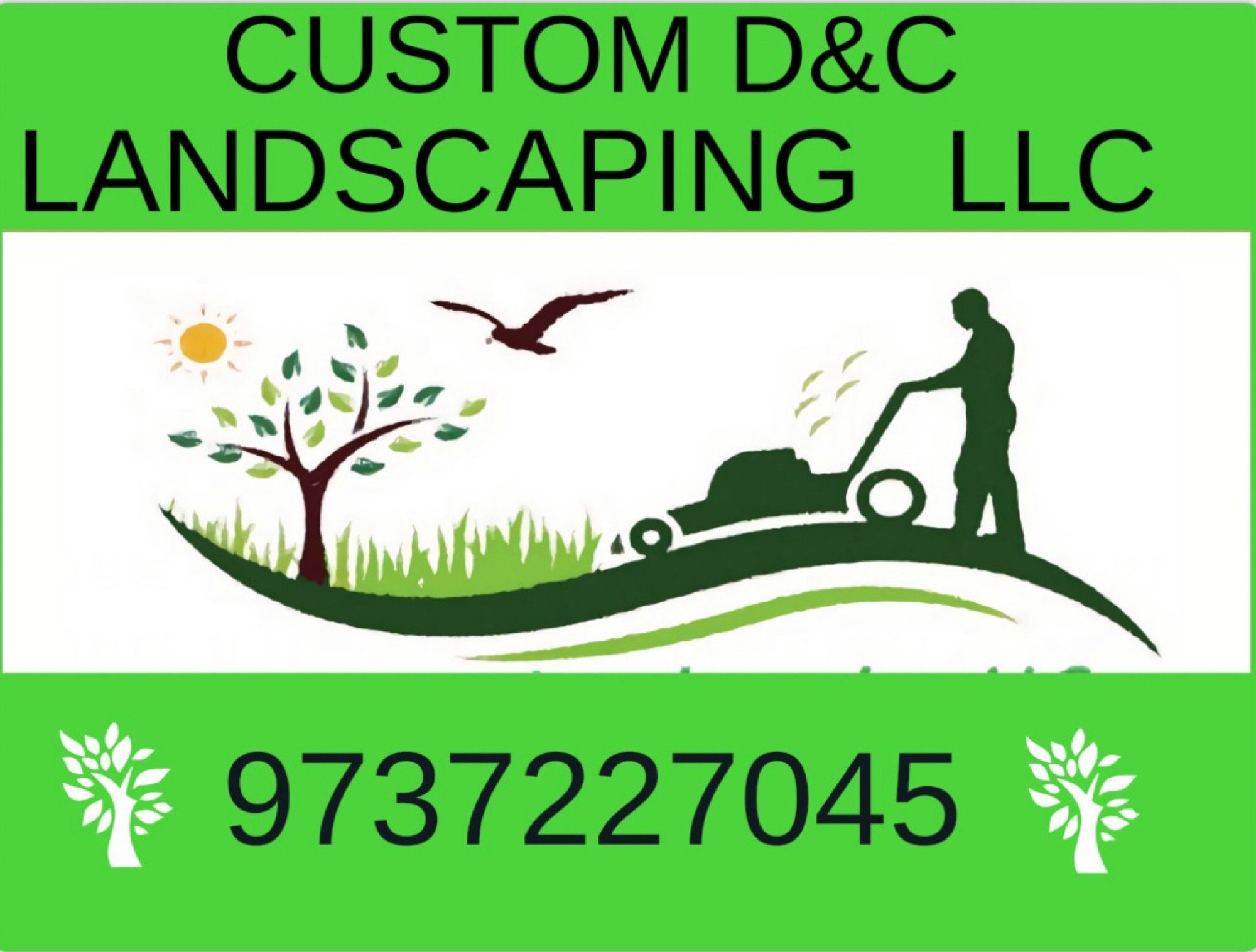 CUSTOM D&C LANDSCAPING LLC Logo