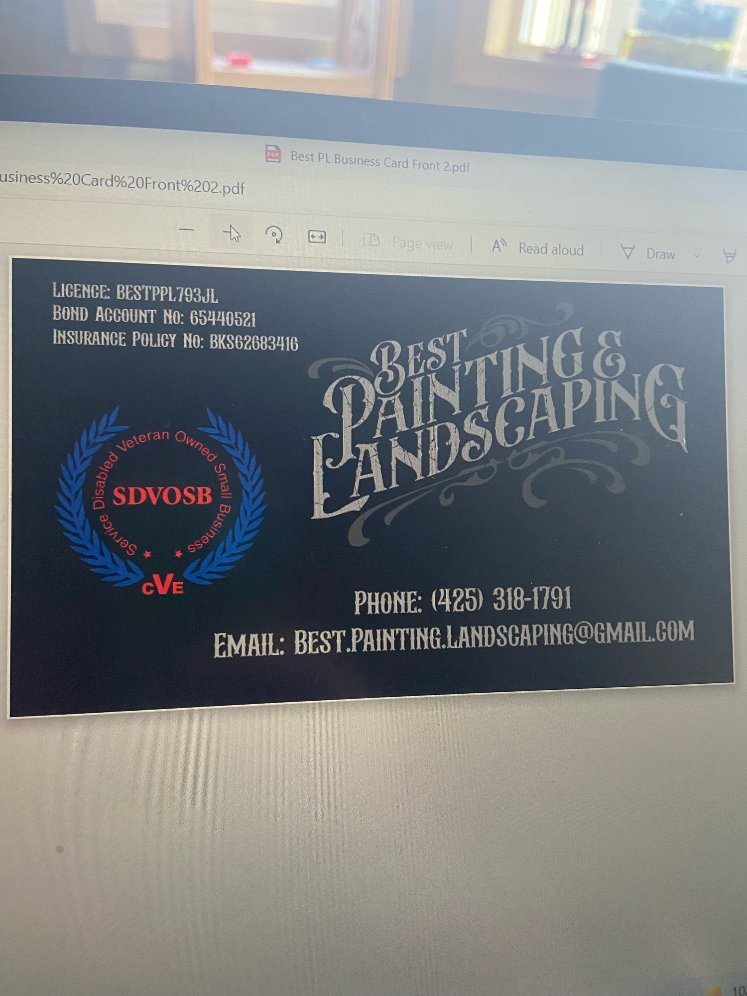 Best Painting & Landscaping, LLLP Logo