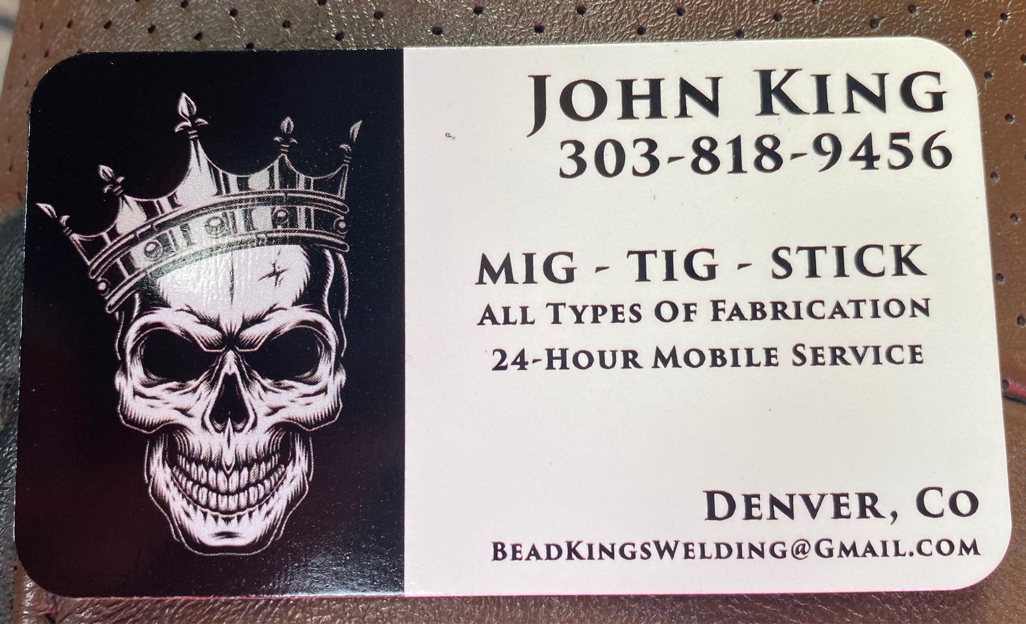 Bead King's Welding Logo