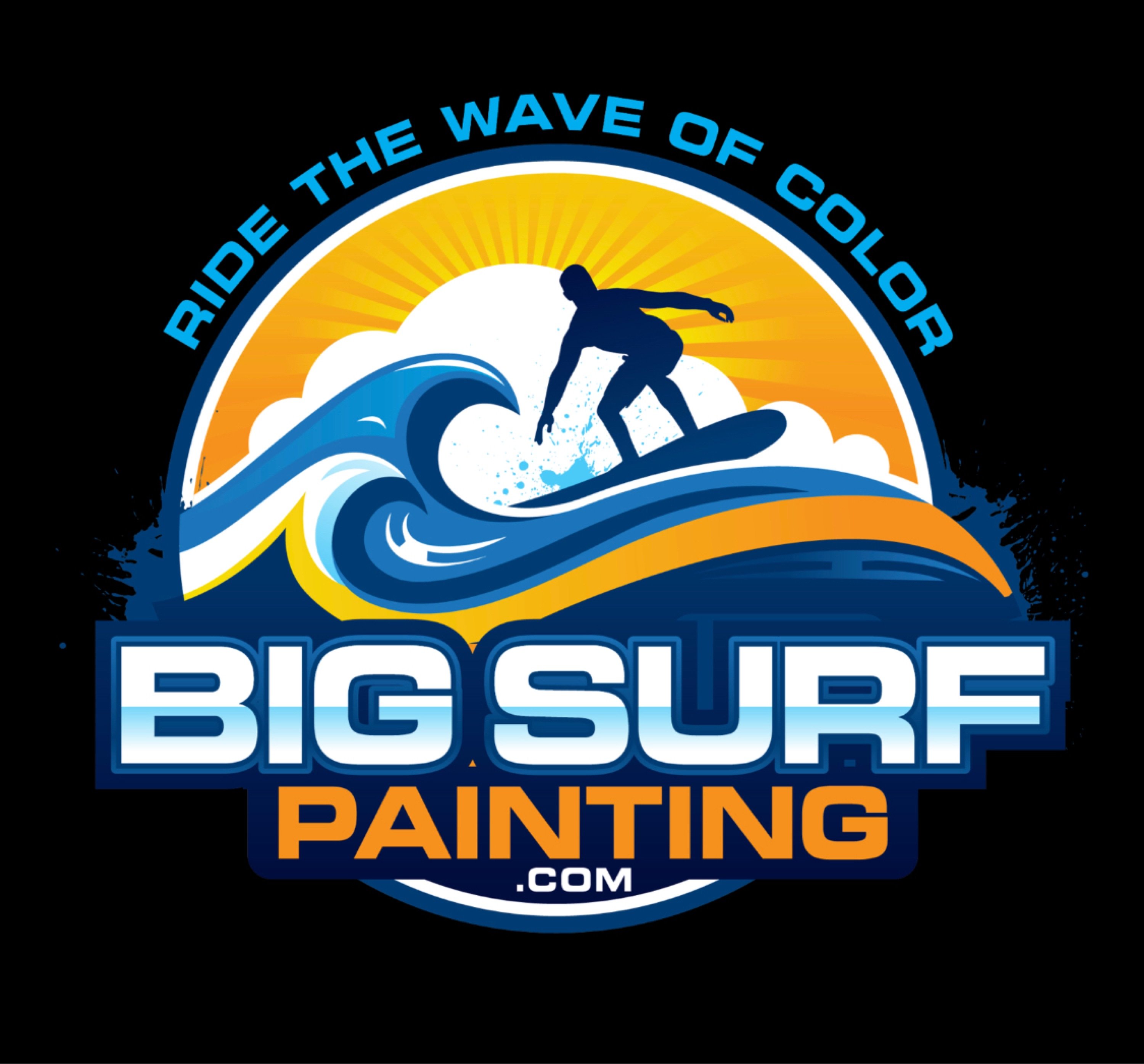 Big Surf Painting Logo
