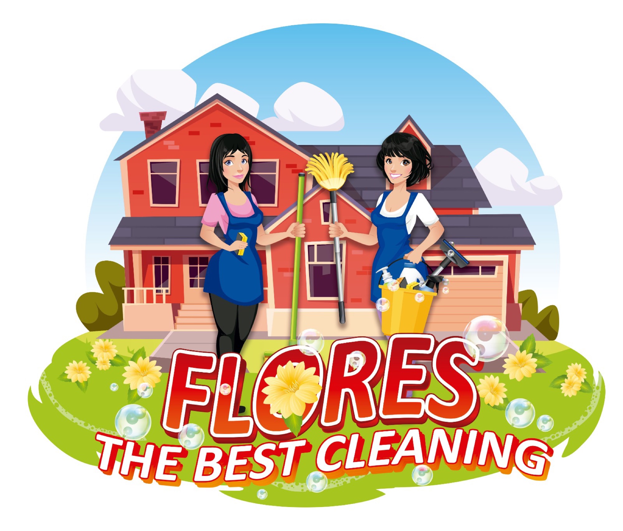 Flores The Best Cleaning, LLC Logo