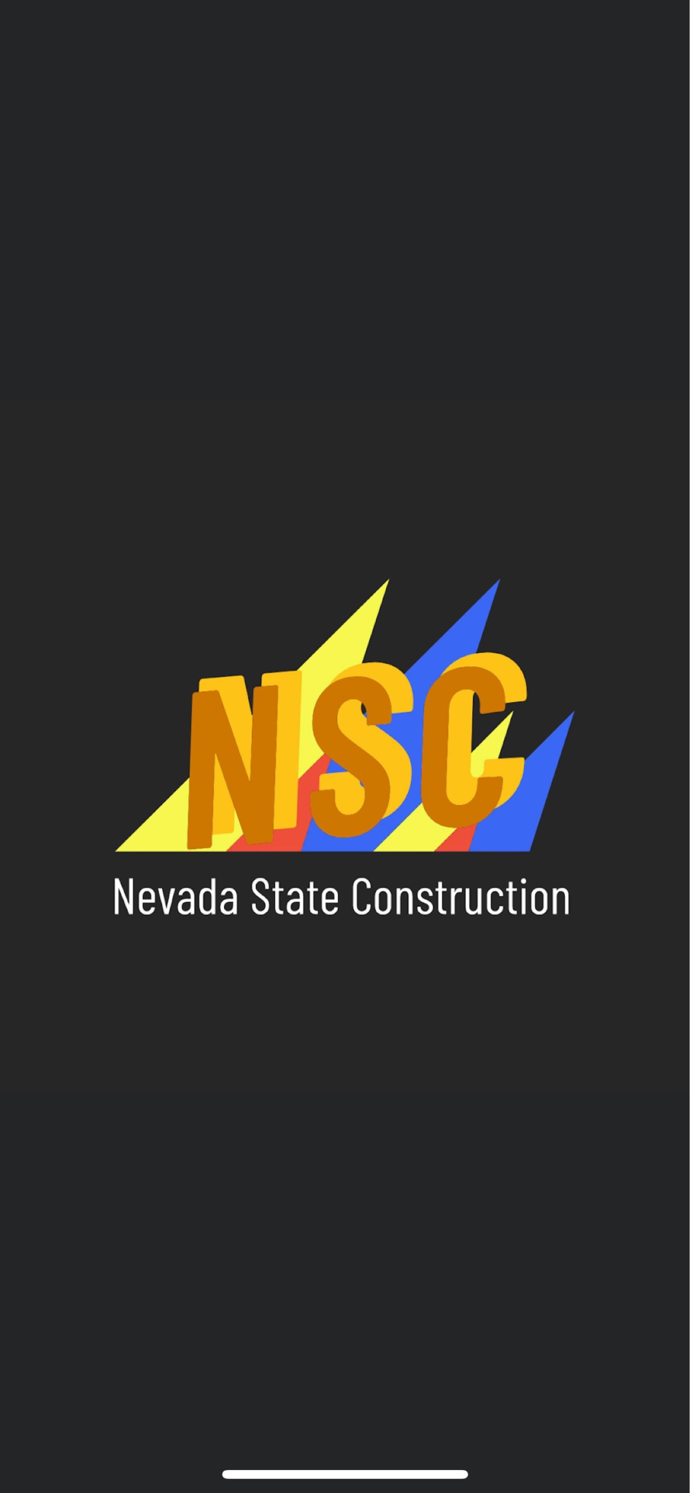 Nevada State Construction Logo
