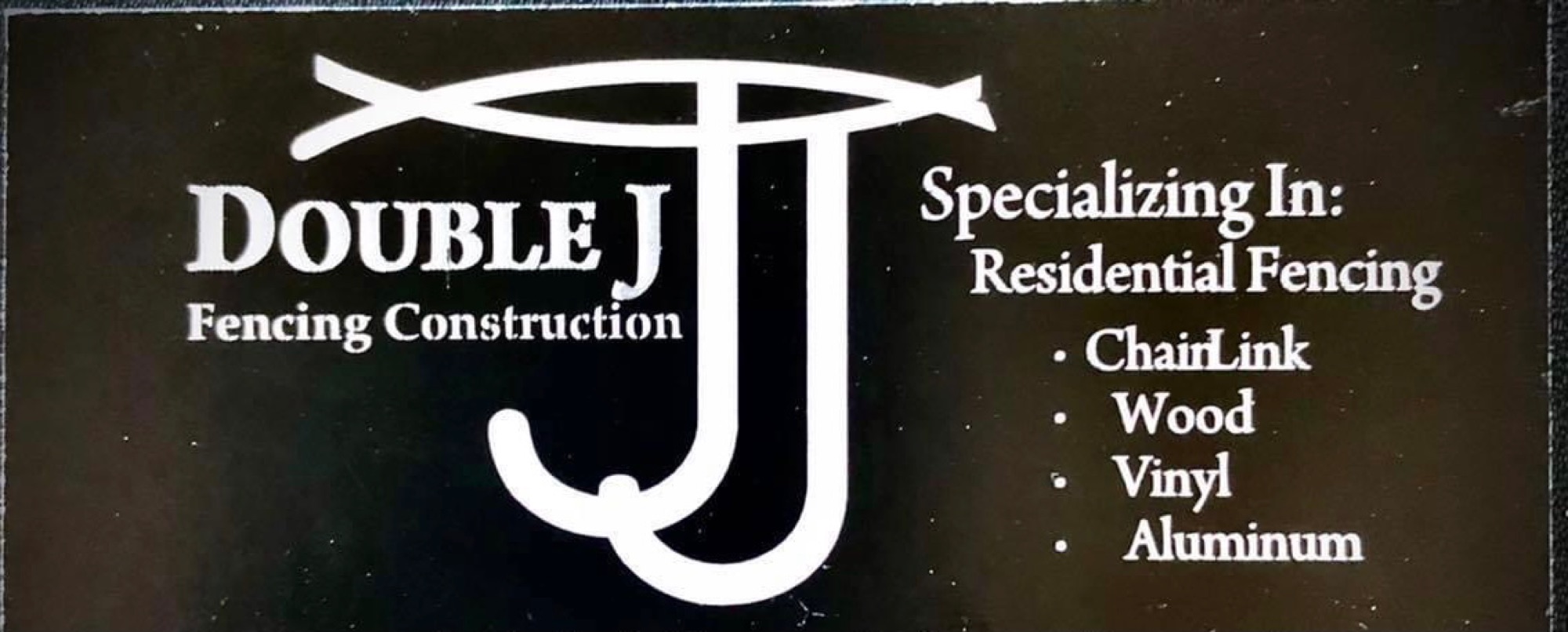 Double J Fencing Construction Logo