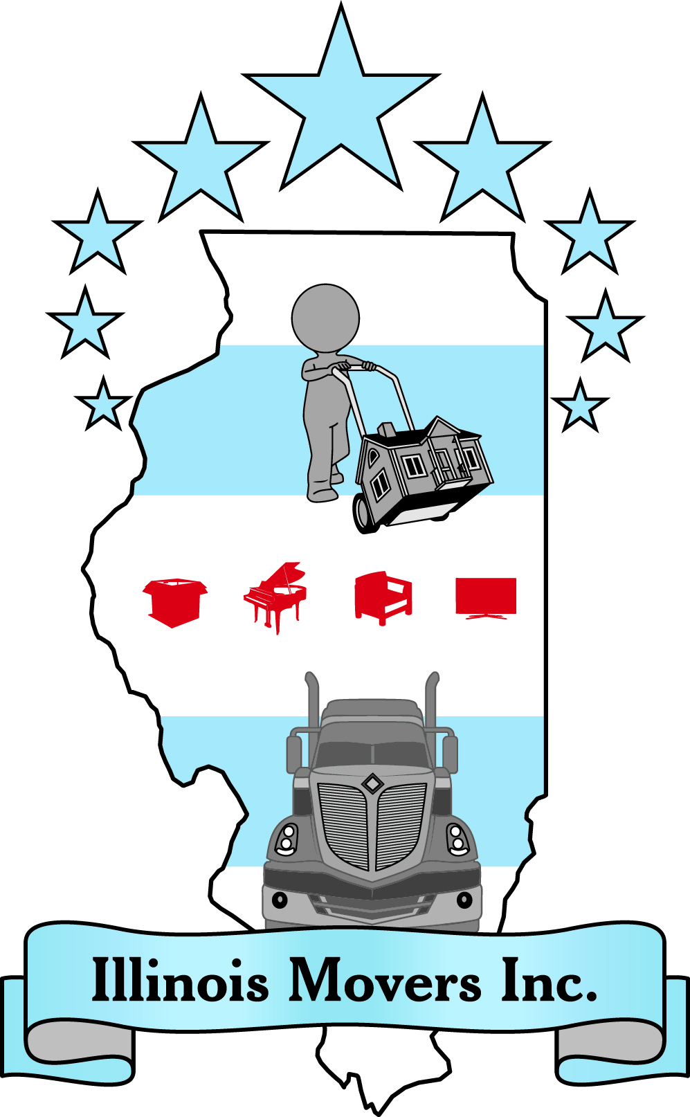Illinois Movers, Inc. Logo