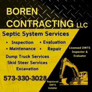 Boren contracting LLC Logo