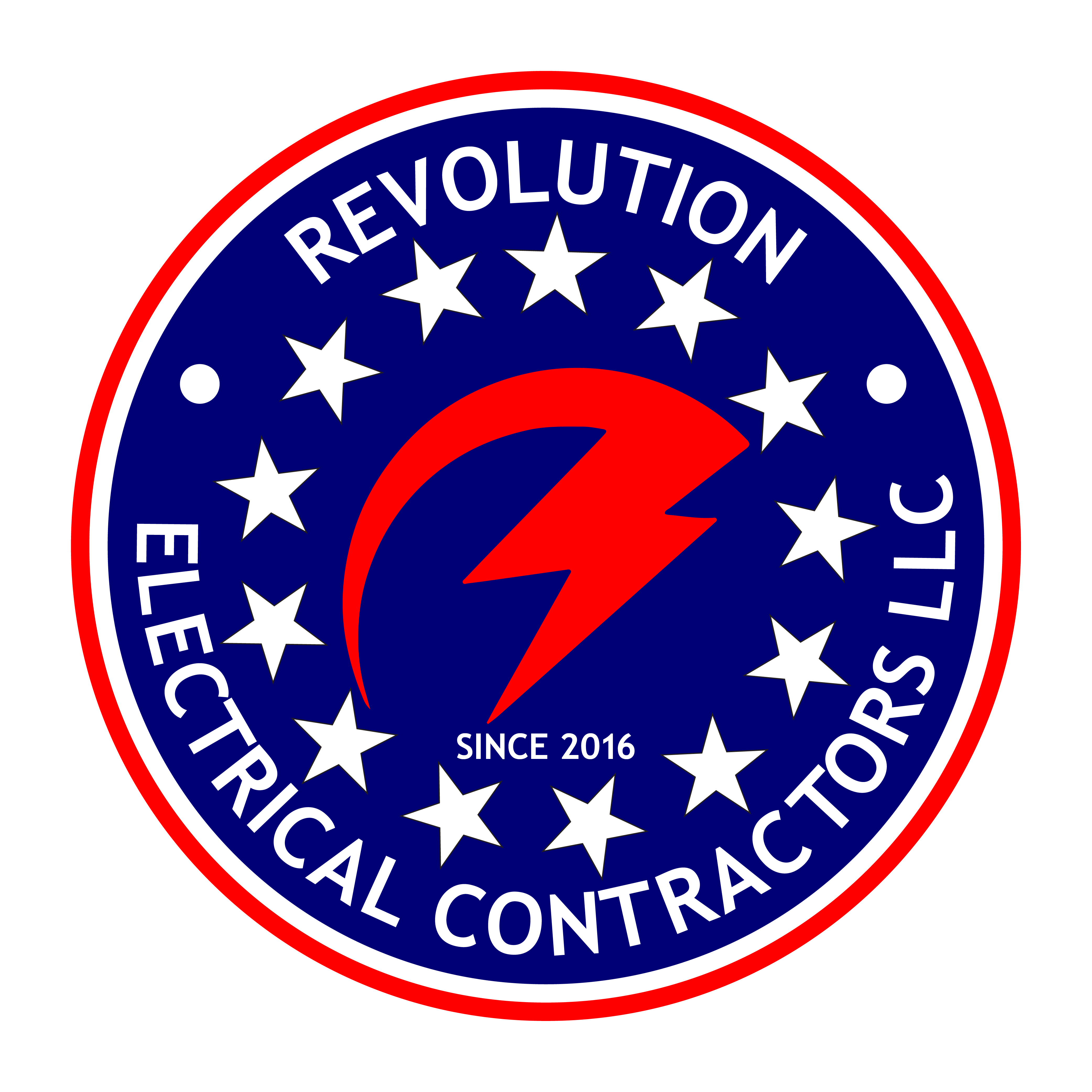 Revolution Electrical Contractor Logo