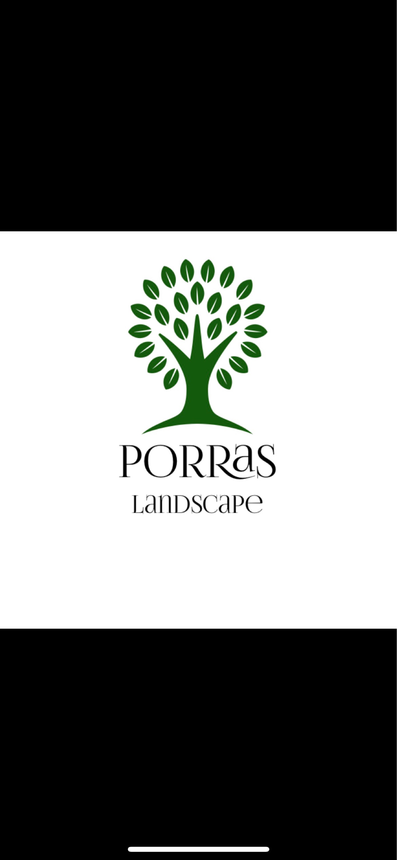 Porras Landscape - Unlicensed Contractor Logo