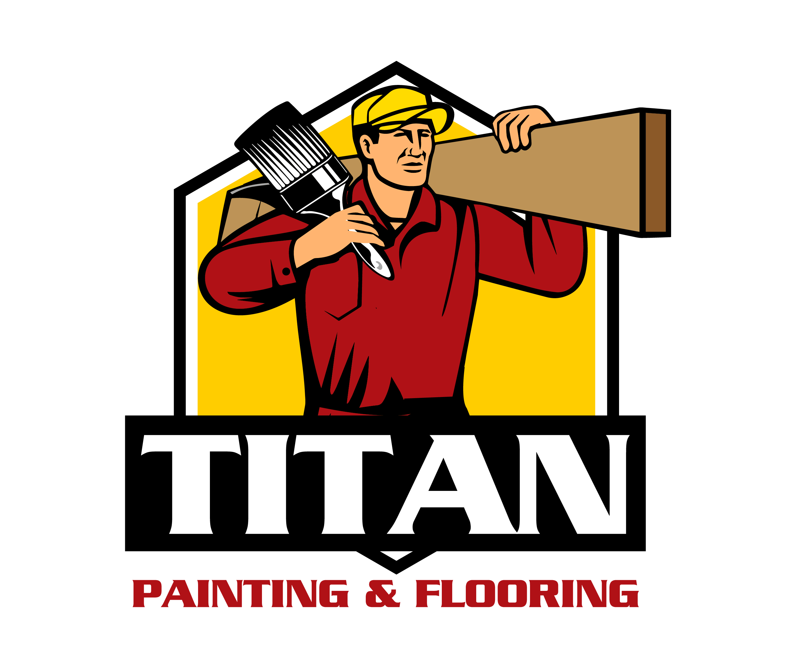Titan Painting and flooring Logo