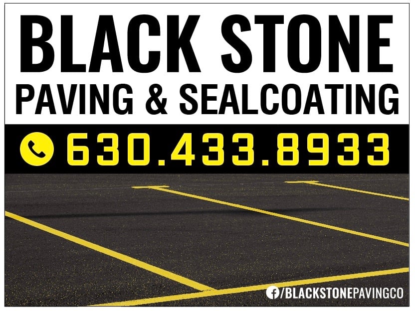 Black Stone Paving and Sealing Co. Logo
