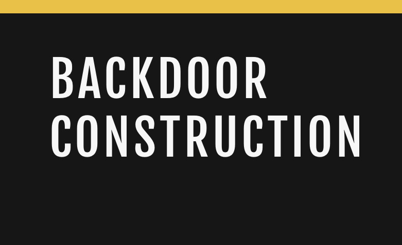 Back Door Construction LLC Logo