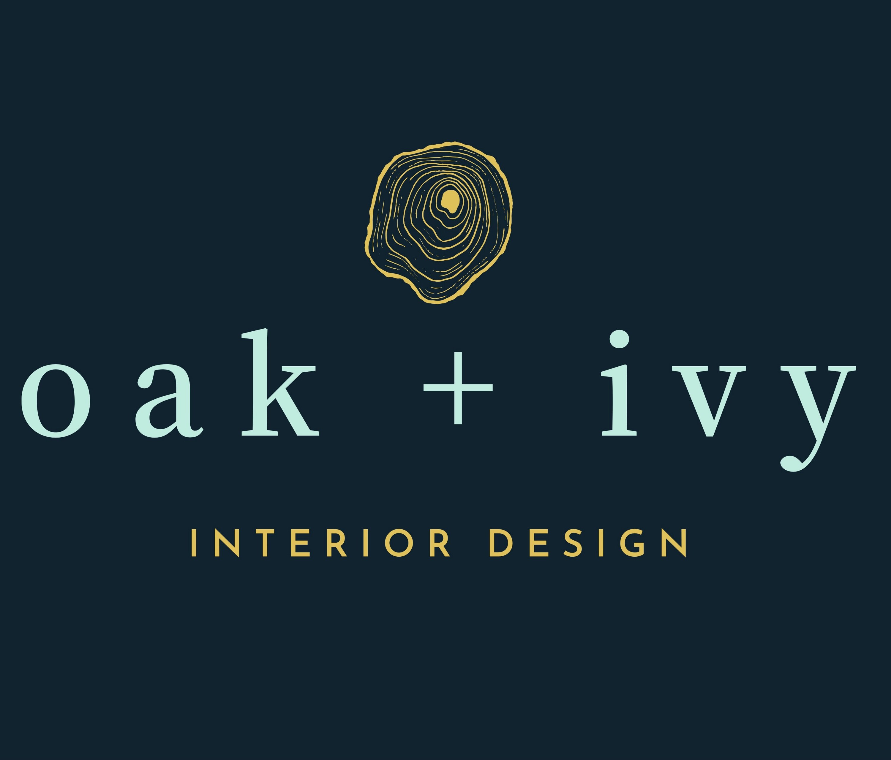 Oak and Ivy Interior Design Logo