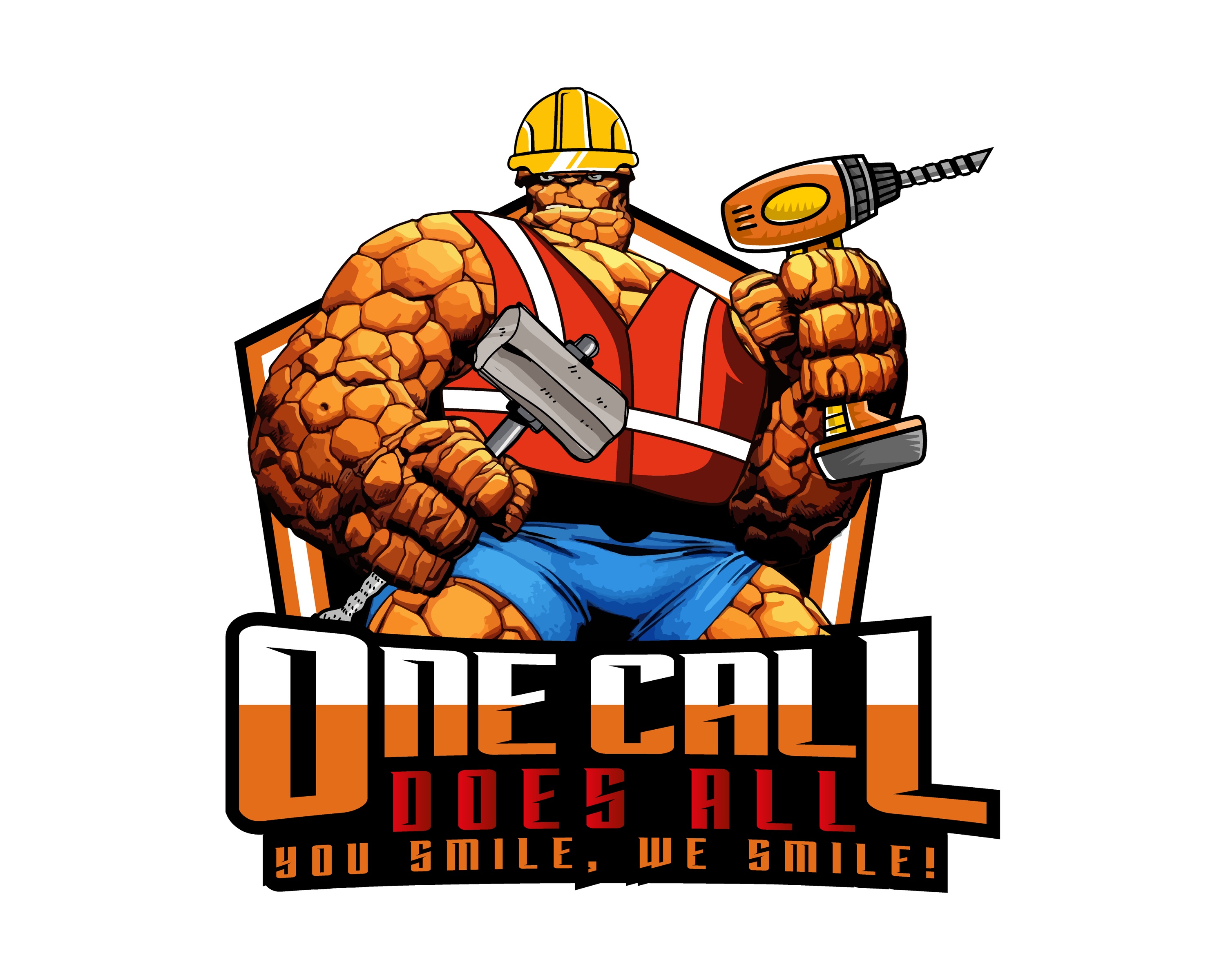 William Dickie, LLC. DBA One call does all Logo