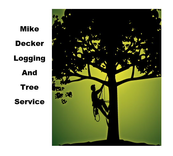 Michael Decker Logging and Tree Service Logo