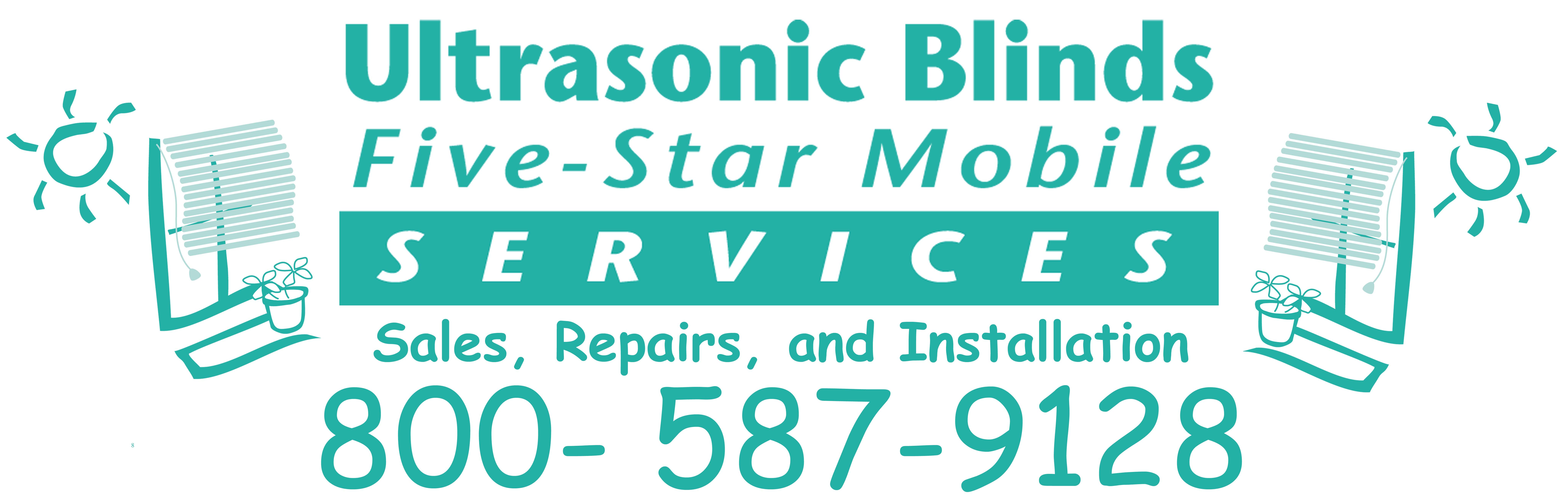 Ultrasonic Blind Cleaning Five Star Mobile Services Logo