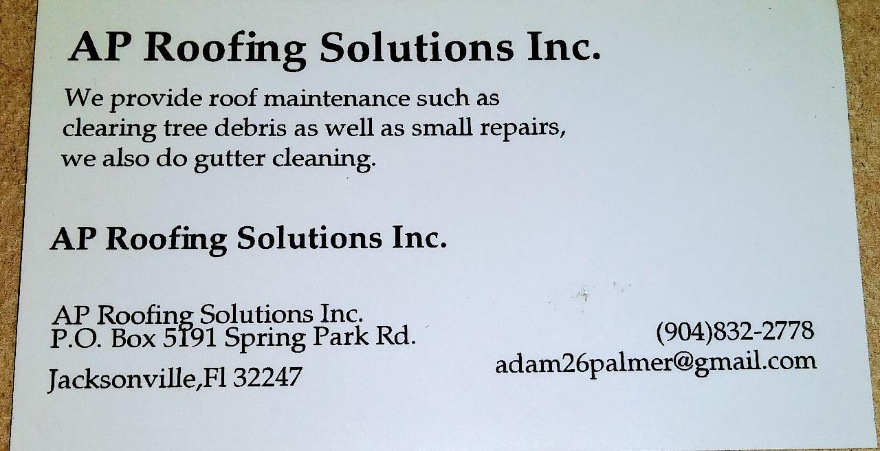 AP Roofing Solutions Logo