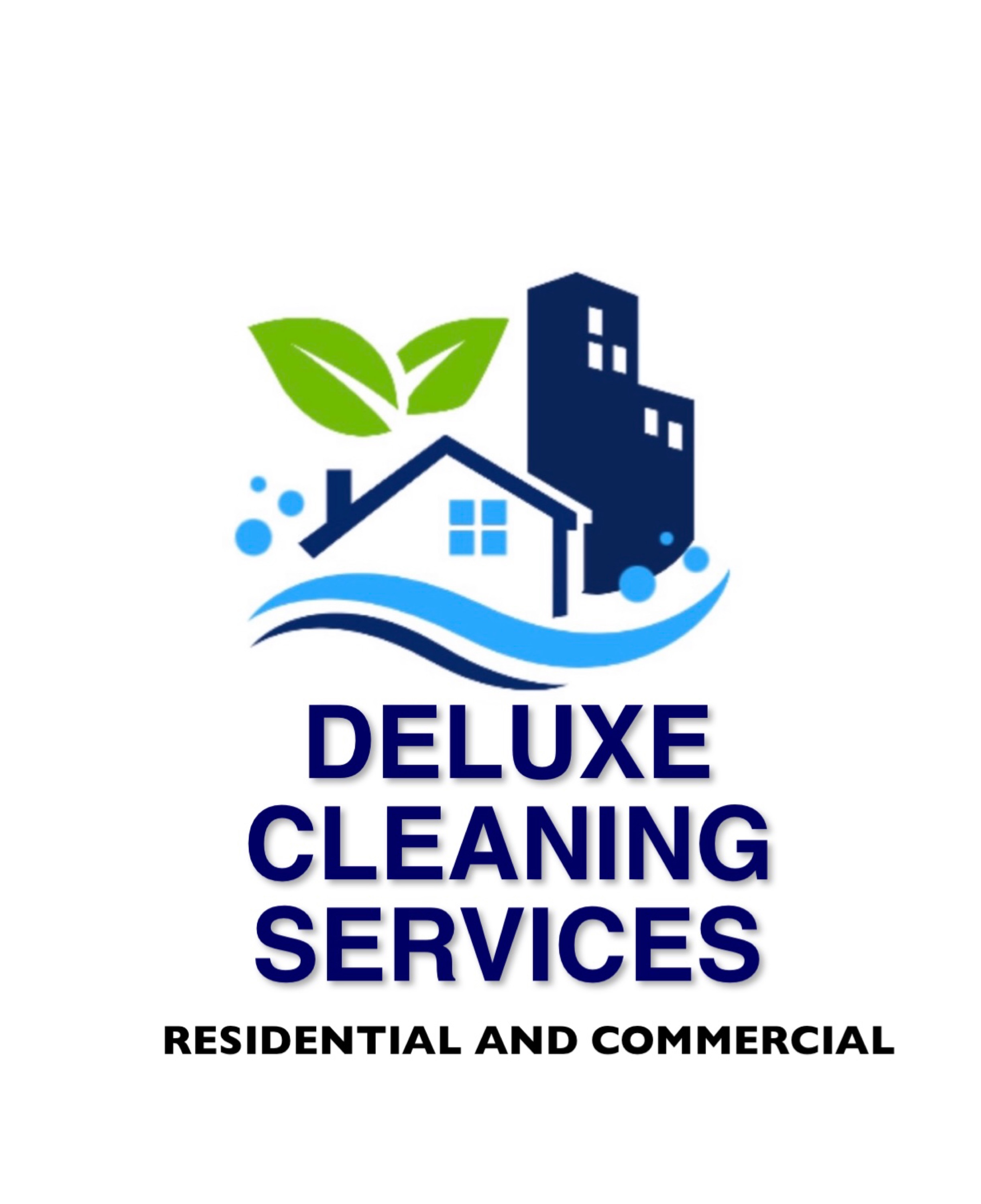 Deluxe Cleaning Service Logo