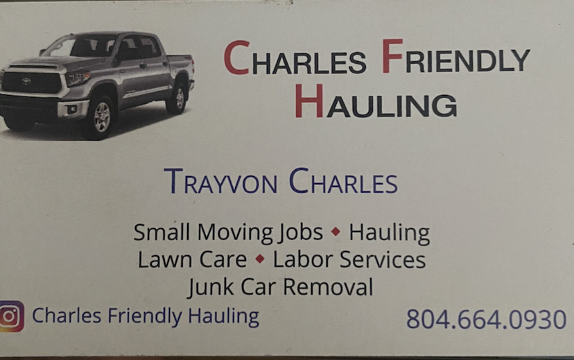 Charles Friendly Hauling Logo