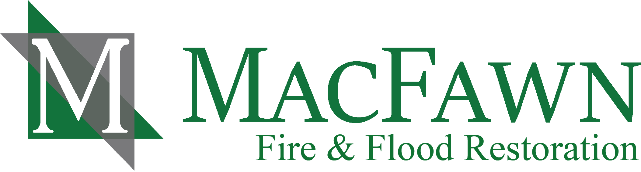MacFawn Fire & Flood Restoration Logo