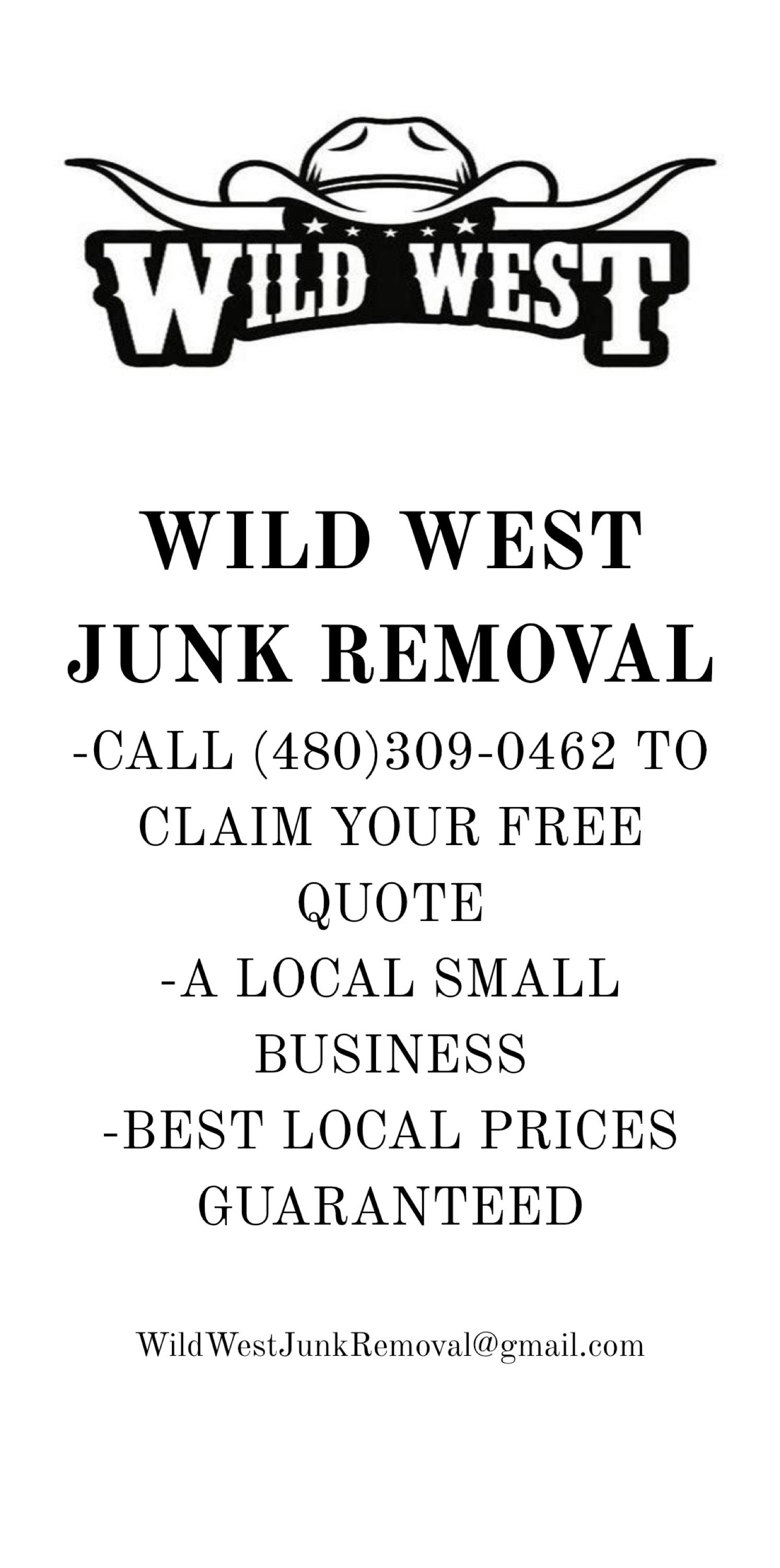 Wild West Junk Removal Logo