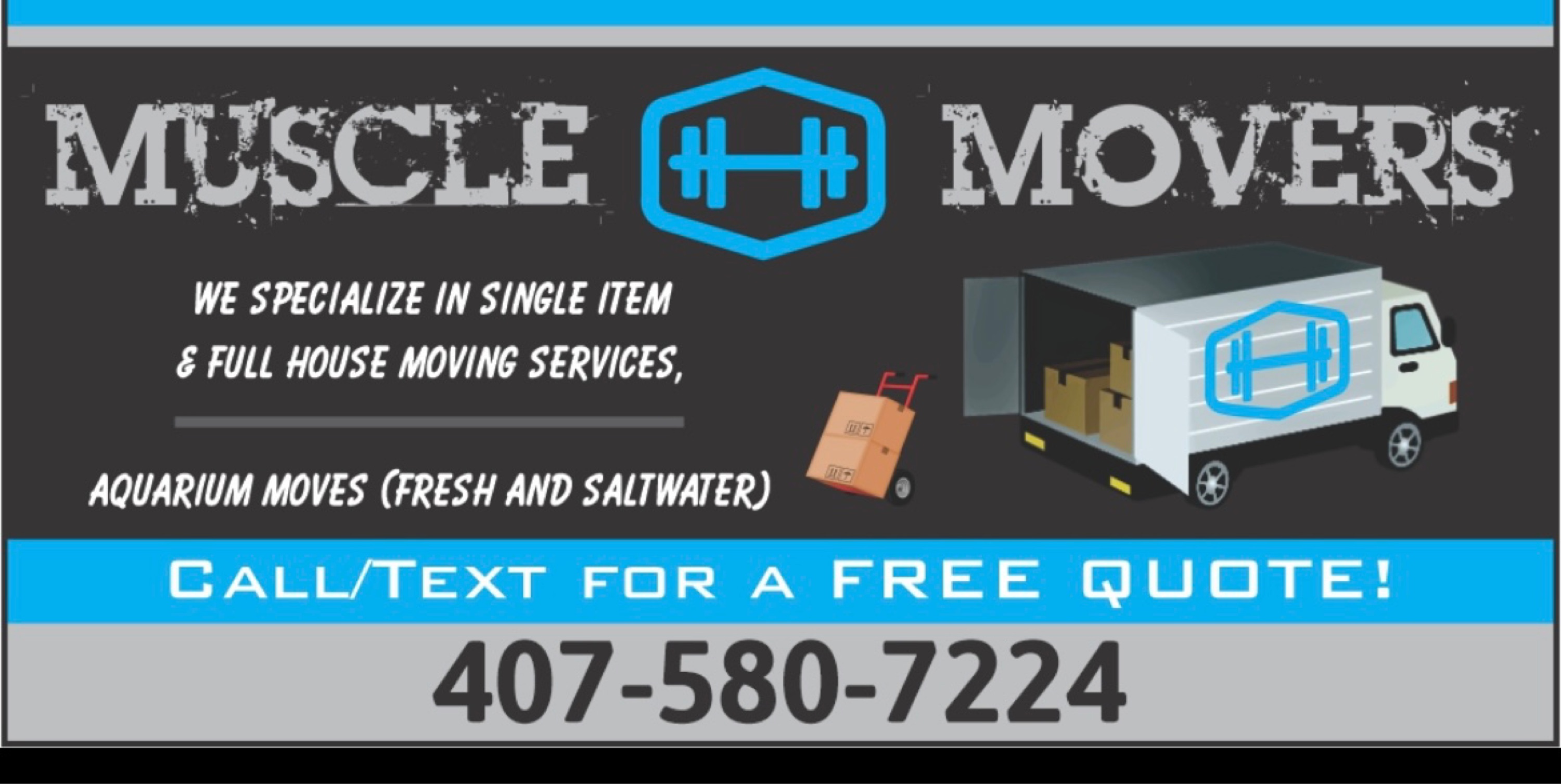 Muscle Moving Logo