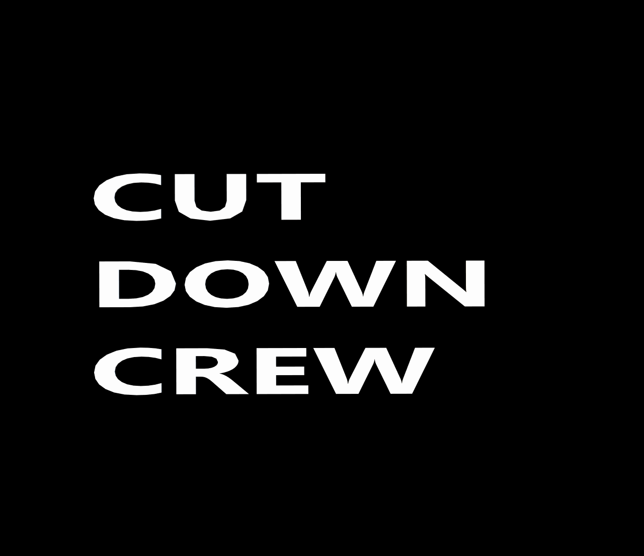 Cutdown Crew Logo