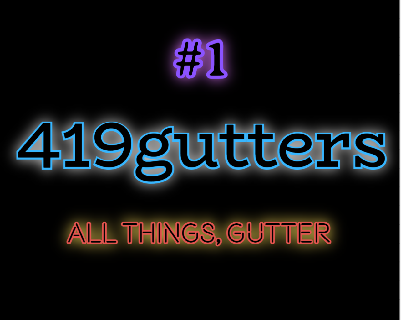 419 Gutters Logo