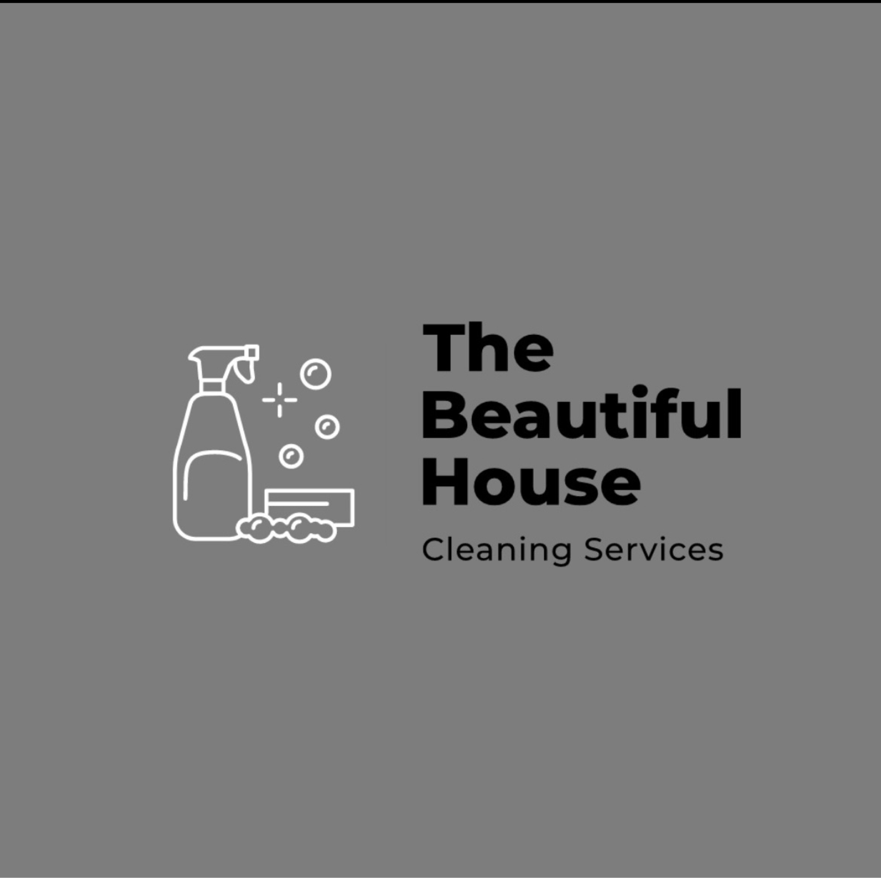 The Beautiful House Cleaning Services Logo