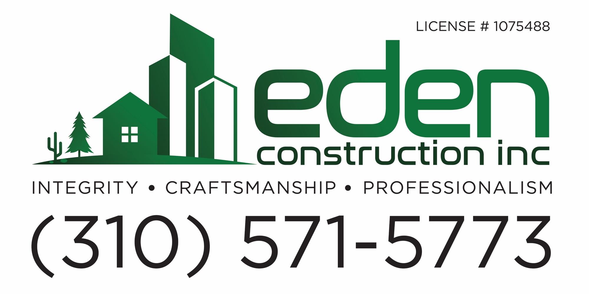 Eden Construction, Inc. Logo