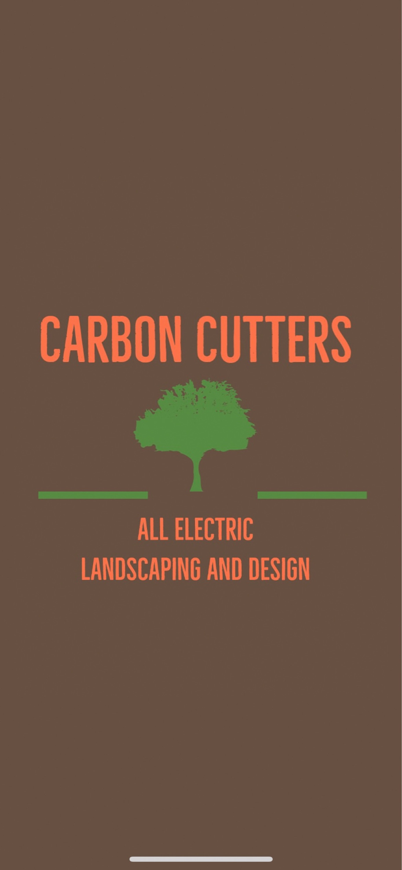 Carbon Cutters Landscaping Logo