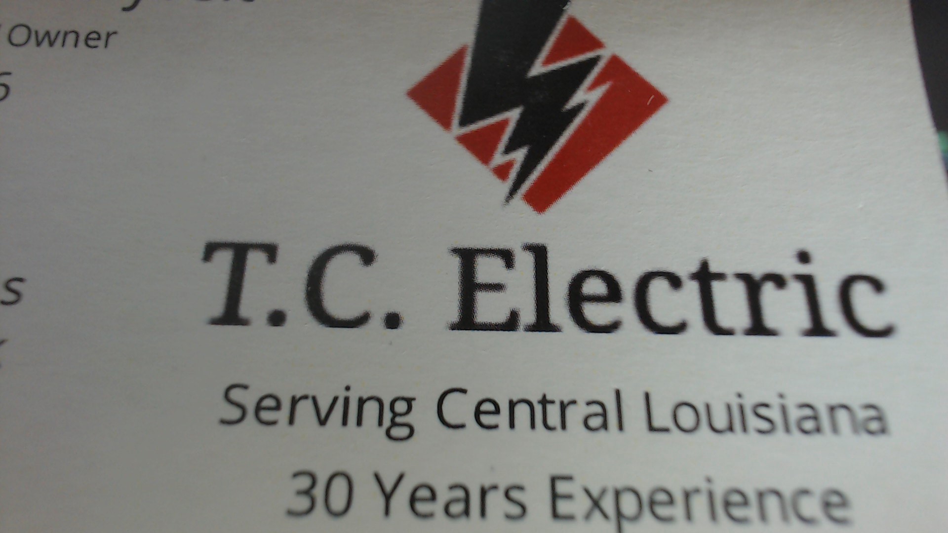 TC Electric Logo