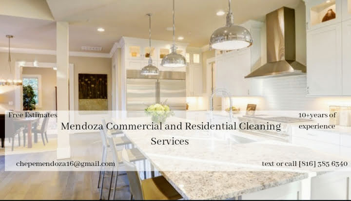 Mendoza Commercial and Residential Cleaning Service Logo