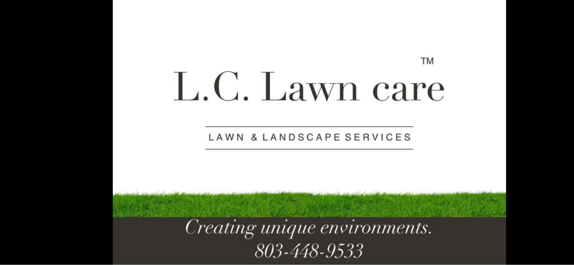 LC Lawn Care & Landscaping Logo