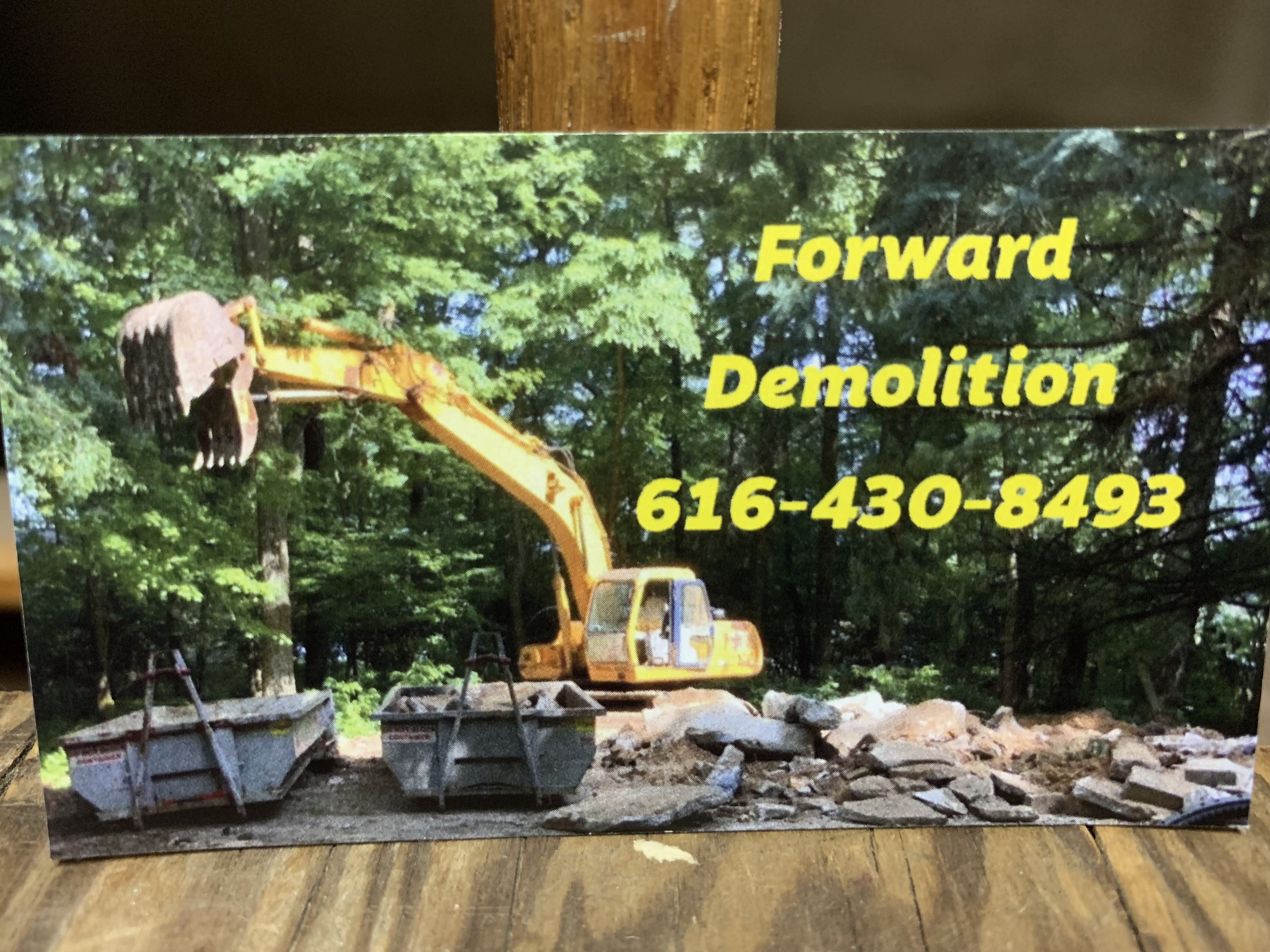 Forward Demolition Logo