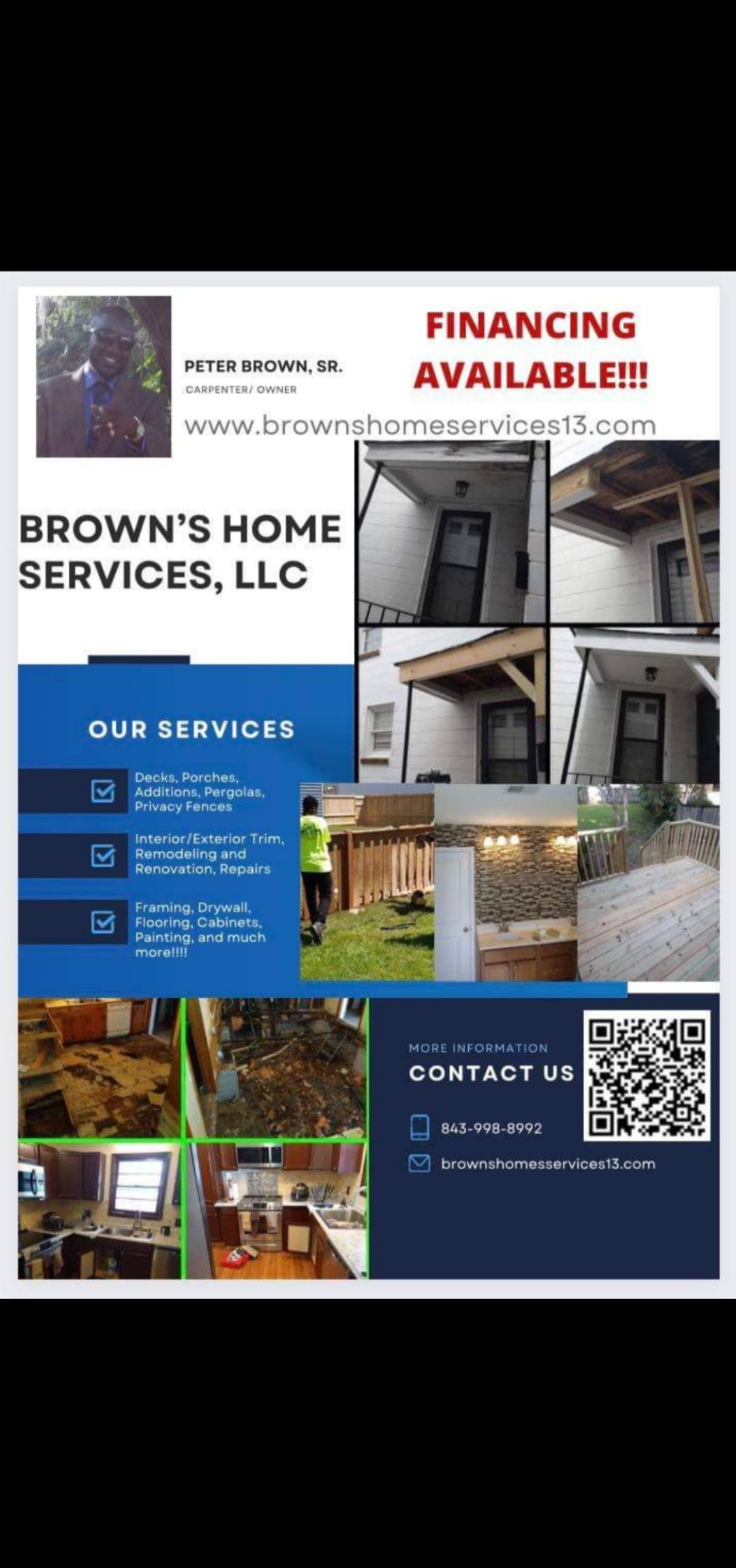 Brown's Home Services Logo