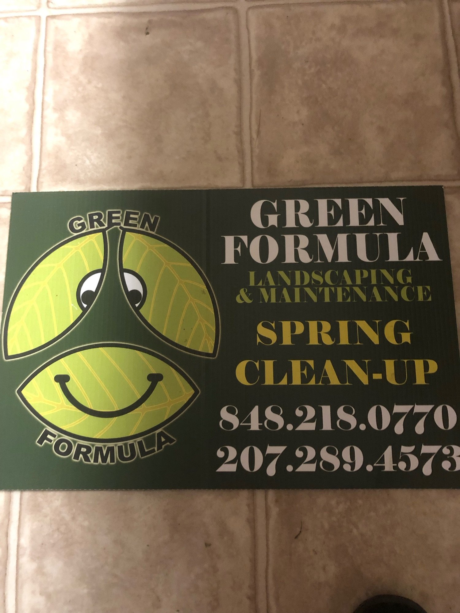 Green Formula Logo