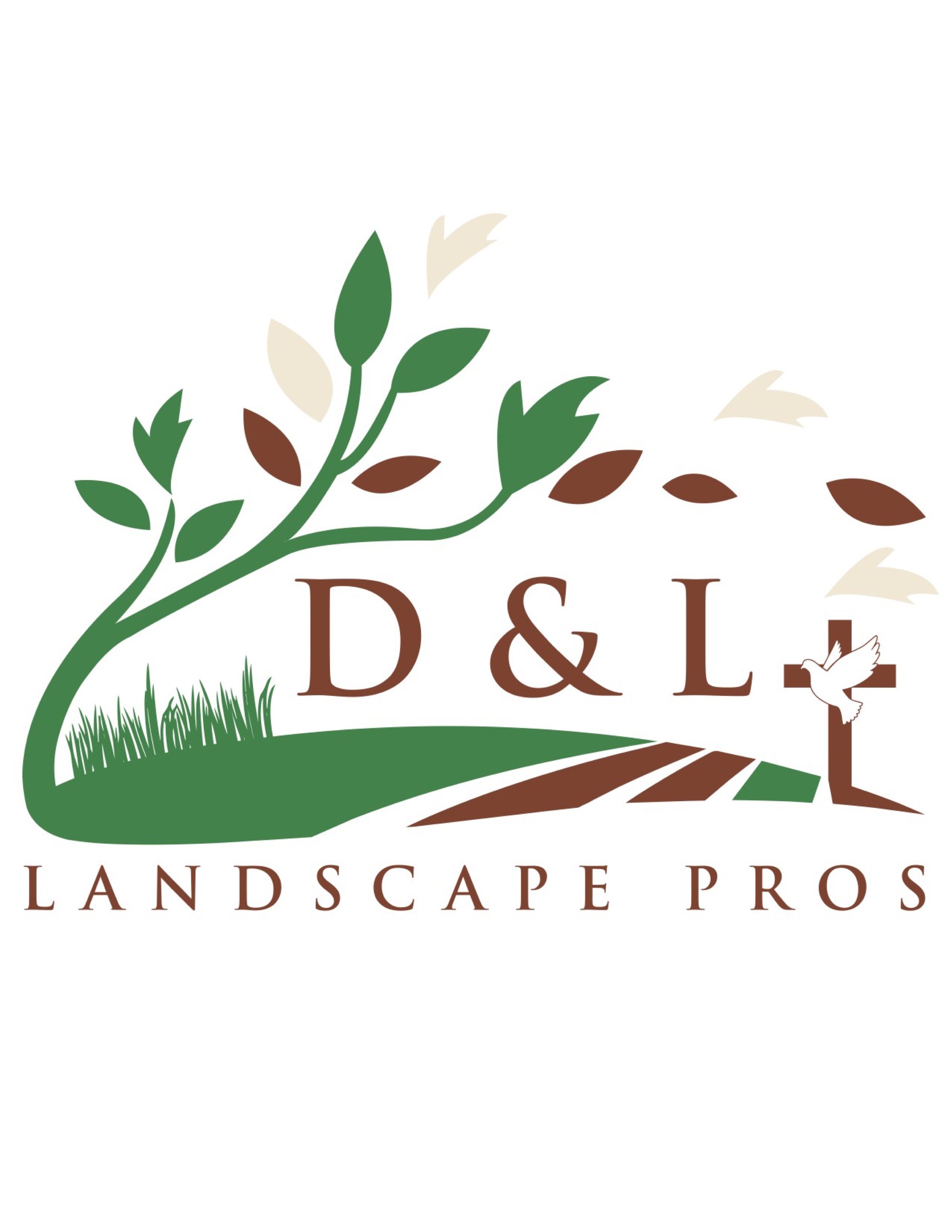 D & L Landscape Pros Logo