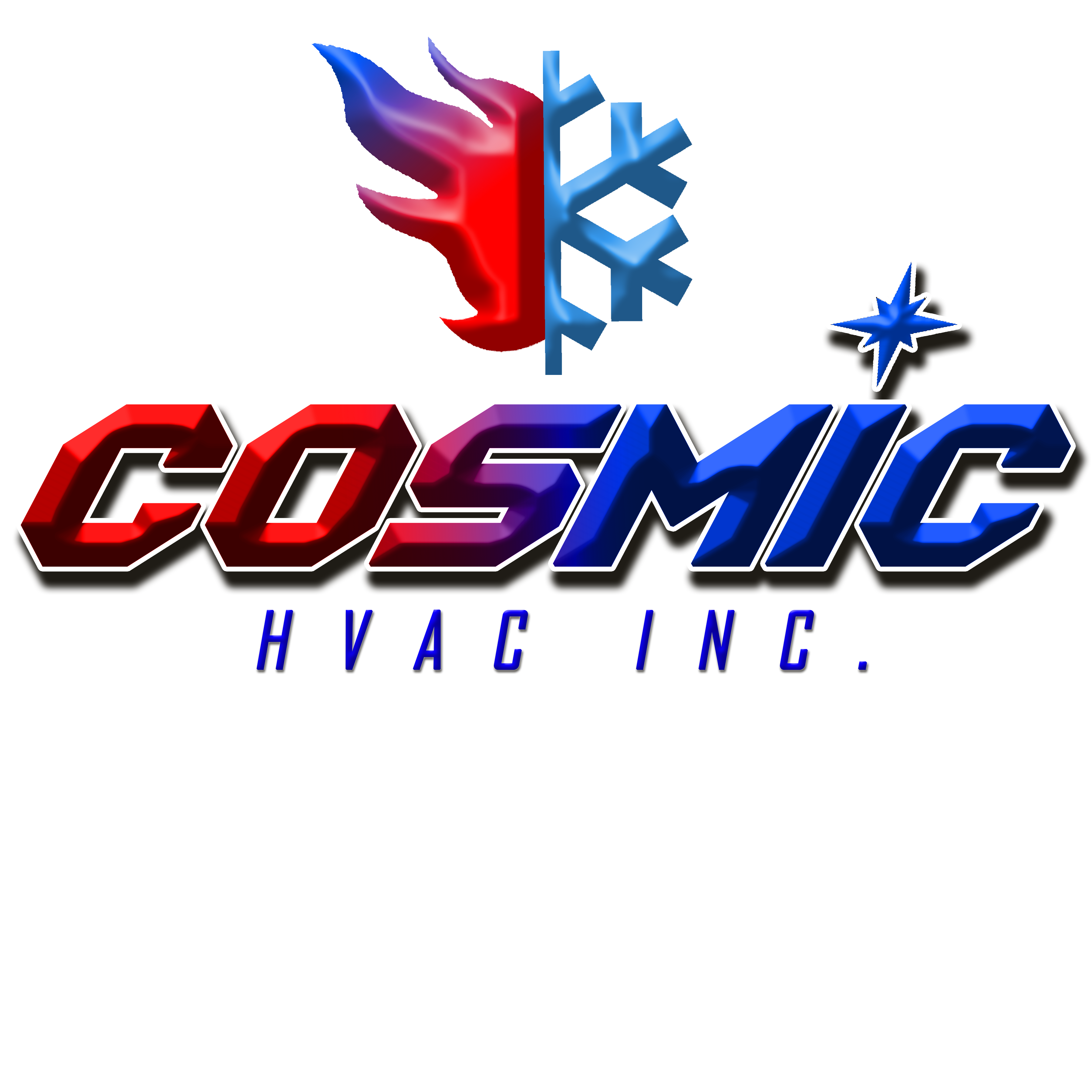 Cosmic HVAC, Inc. Logo