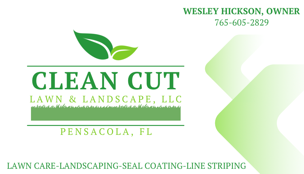 Clean Cut Lawn and Landscape Logo
