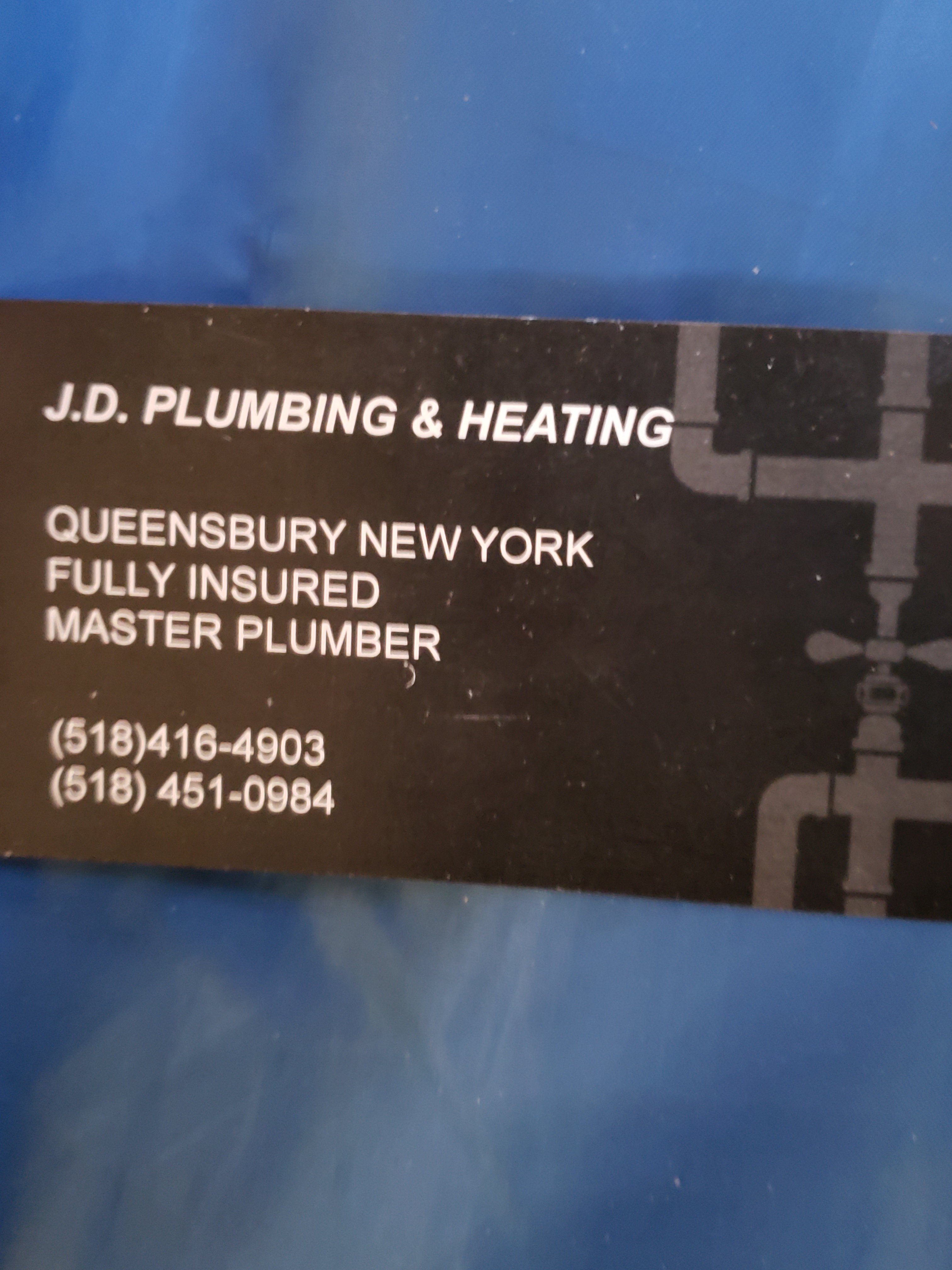 J & D Plumbing and Heating Logo